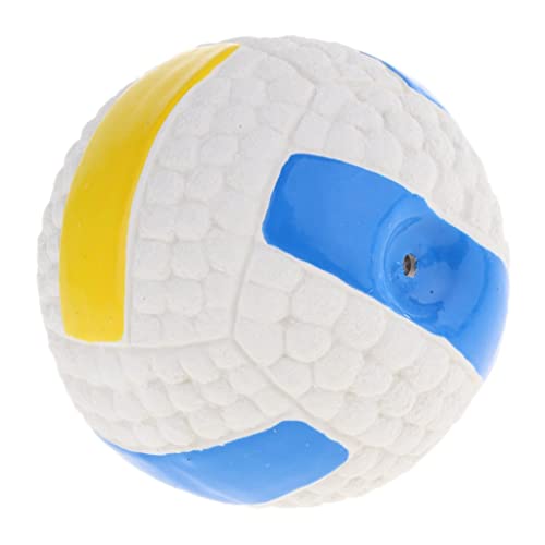 Juguete sonoro para perro en forma de voleibol miniatura 2