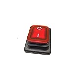 REPORSHOP - Interruptor Bipolar Luminoso Rojo Lavaplatos Industrial Standard