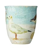 Cape Shore Ocean 15oz Harbor Mug with Full Wrap Design and Decorated Handle, Multiple Styles Available (Sand Piper)