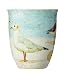 Cape Shore Ocean 15oz Harbor Mug with Full Wrap Design and Decorated Handle, Multiple Styles Available (Sand Piper)