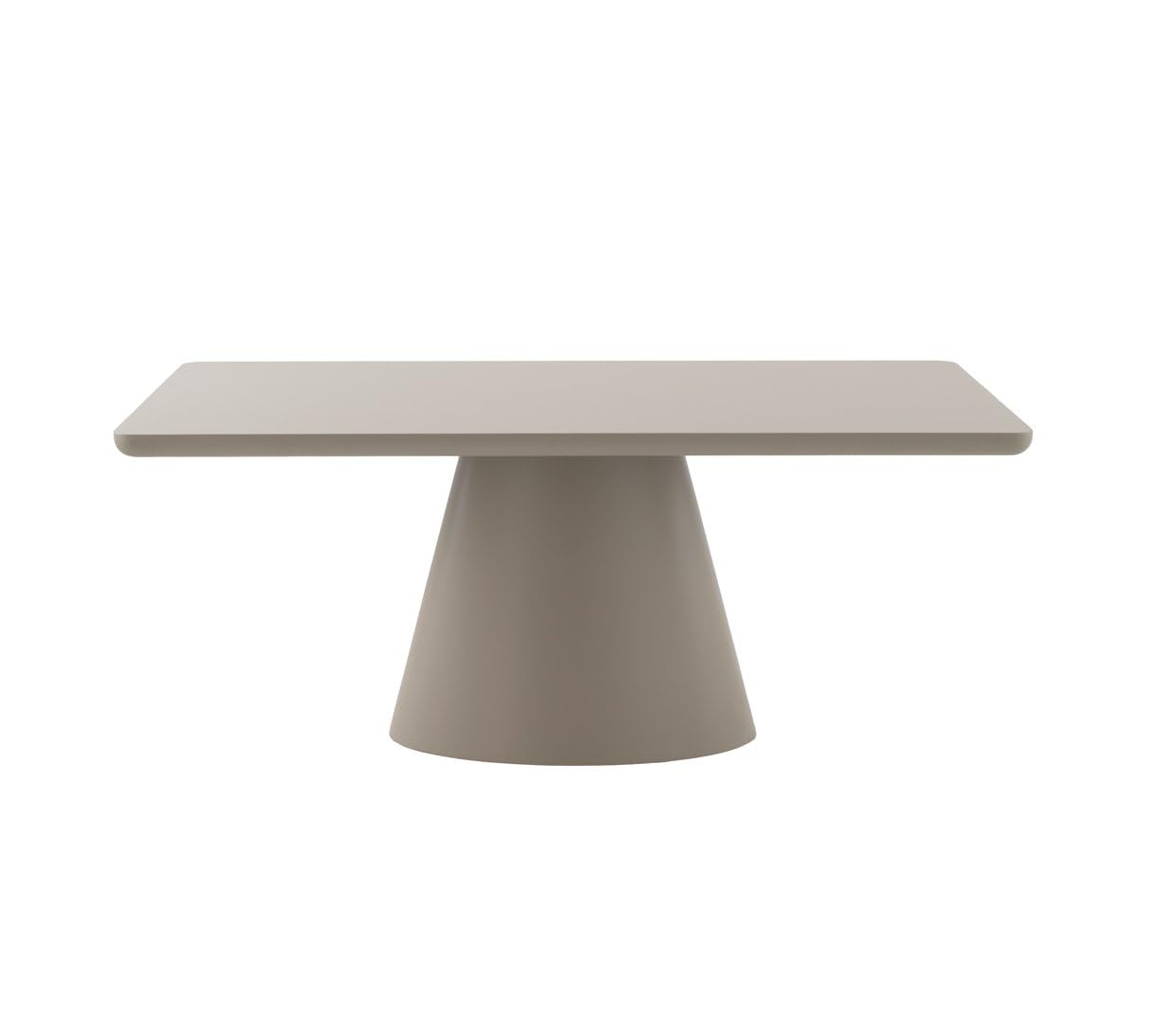 Mesa de Comedor Madera 100x180x75 Cm Topo