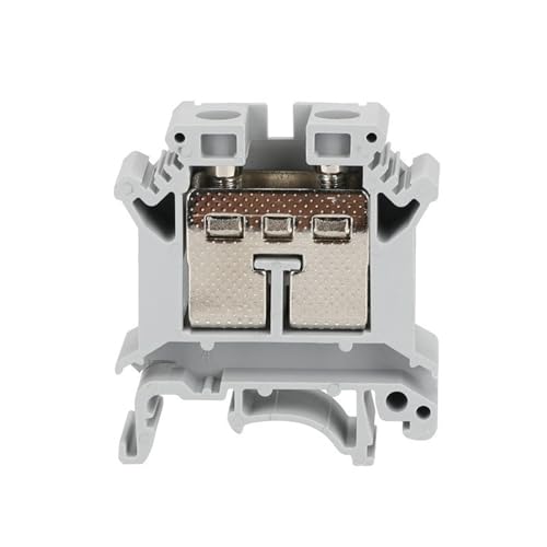 5 pièces UK25N UK25 universel vis traversée connexion bande prise fil connecteur électrique DIN Rail bornier UK 25