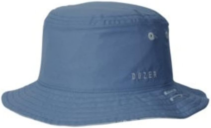 DOZER Baby Boys Blue Reversible Bucket HAT Slater Size 12-24 Months 18 INCHES