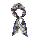 ❤Motif raffiné : Ce foulard imprimé, à l'imprimé délicat, apporte une touche romantique à votre tenue et constitue un accessoire incontournable pour chaque garde-robe. Vous pouvez choisir différents motifs pour les assortir à vos vêtements.