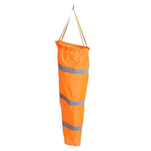 NOBRAND Unibell Noctilucent Airport Aviation Waterproof Windsock Reflective Strips Wind Measurement Bag L 150cm