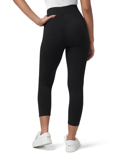 HUE Ultra Capri Leggings with Wide Waistband — view 2