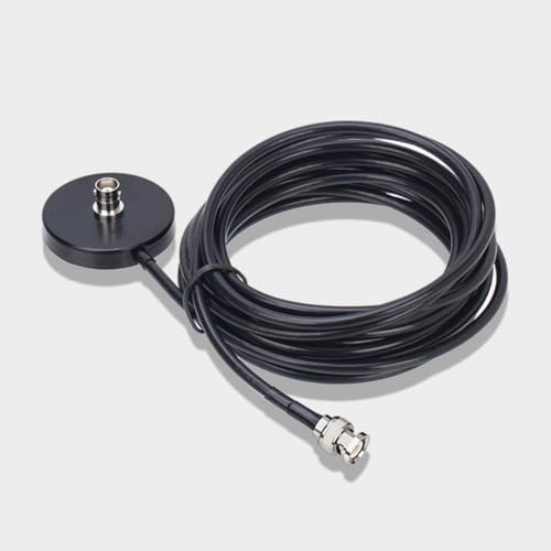 Base de antena magnética UPKOCH de aluminio resistente para transceptor de coche 3