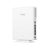 TP-Link Omada EAP650-Desktop AX3000 WiFi 6 Access Point, Dualband WLAN Access Point mit 4 Gigabit Ports, PoE++, Mesh, MU-MIMO, Omada SDN Cloud Management für Büro, Hotel & Zuhause