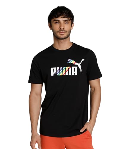 Image of Puma Men's Printed Regular Fit T-Shirt