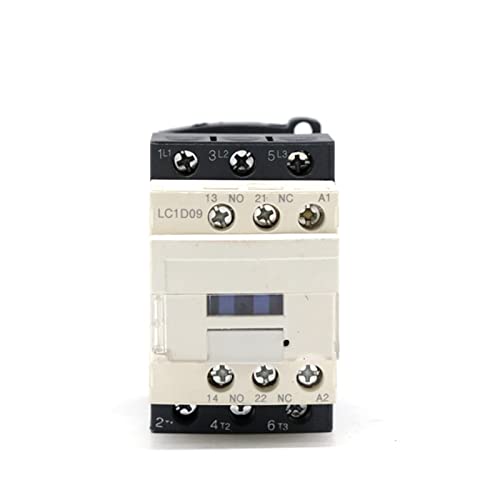 Contacteur électrique LC1-D09 3P avec contact auxiliaire NO NC et bobine AC 380V