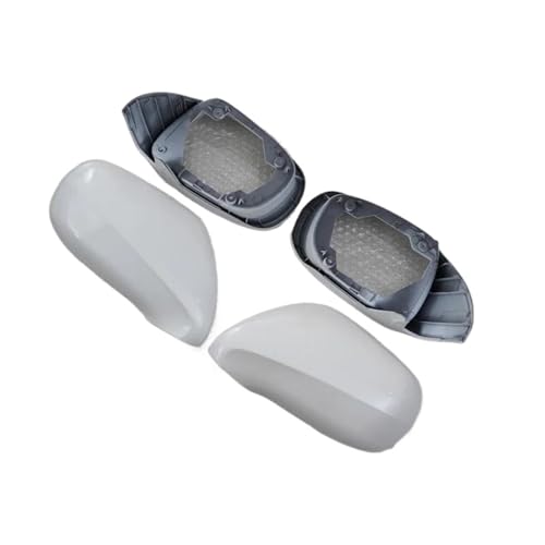 Couvercle rétroviseur cassé ? Paire de coques blanches pour Lexus IS250 2006-2008