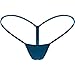 Mbotnee G-Strings Micro Thongs for Women Tiny Panties Low Rise T-back Underwear(10 packs-Multicolors 2, Medium)