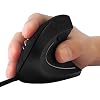Ai5G Wired Vertical Mouse Adjustable DPI Laptop Desktop Computer Mouse Optical Mice (for Right Hand)