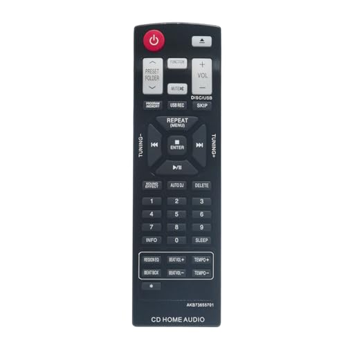Télécommande AKB73655701 pour piloter la musique de votre salon sur LG CM9520