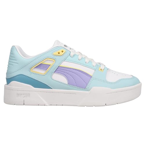 PUMA Kids Girls Slipstream Lace Up Sneakers Shoes Casual - White