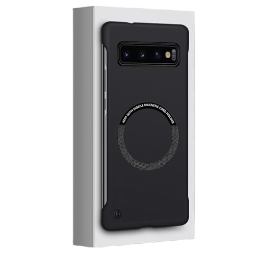 Coque magnétique sans cadre pour Samsung Galaxy S10 Plus et S9