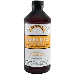 Rooster Booster B-12 Liquid, 16-Ounce