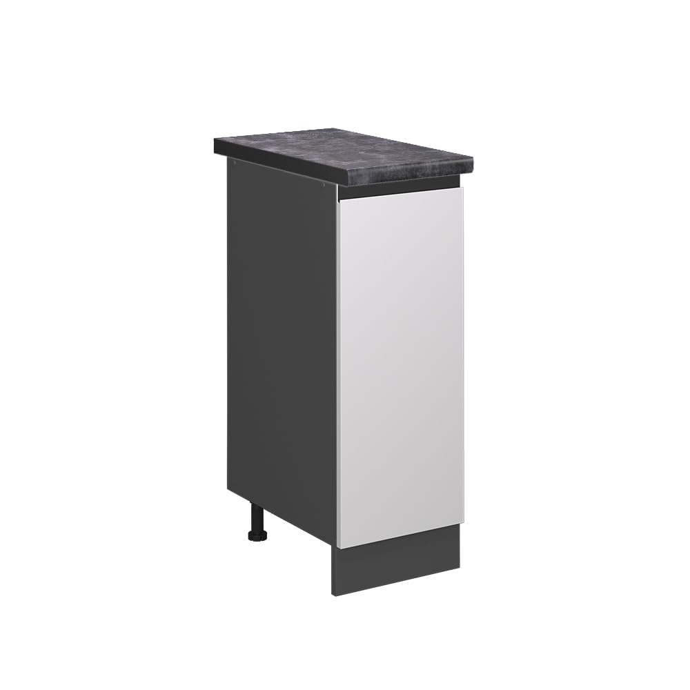 Vicco Apothekerschrank R-Line, Weiß, 30 cm