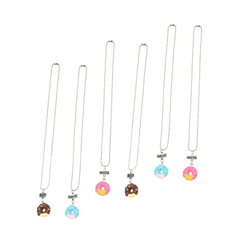 NUSITOU 6 Pçs Colar Para Conjunto De Colar De Cogumelo Gargantilha Colar Dele E Dela Colares De Amiz
