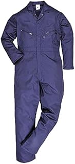 Portwest Dubai Cotton Coverall, Size: L, Colour: Khaki, C812KHRL