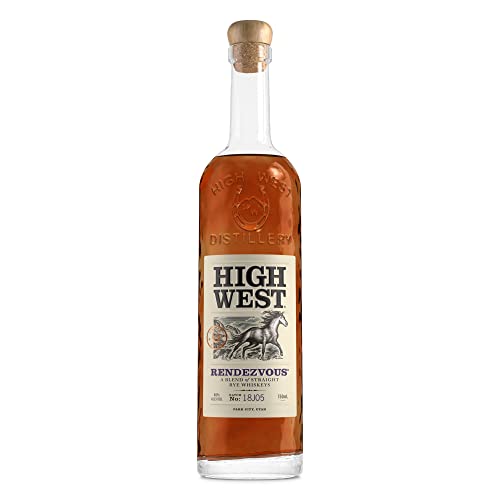 High West Distillery Rendezvous Rye Whiskey Utah (1 x 0.7 l)
