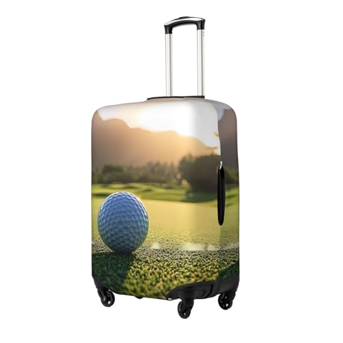 Golf Elastic Travel Luggage Cover, Washable Spandex Suitcase Protector, Anti-Scratch Fits 18-32 Inch2