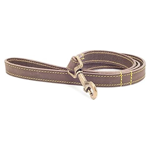 Ancol Handcrafted Heavy Duty Leather Dog Lead Cover
