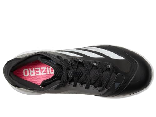 Adidas Boys Adizero Impact Baseball, Black/White/Team Grey, 2 - image 2