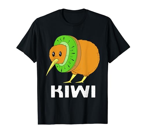 Divertido Kiwi Fruit Kiwi Bird Pun Camiseta