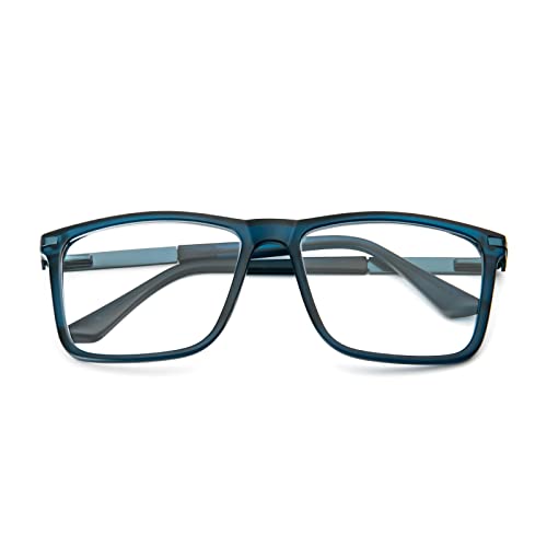 KoKoBin Reading Glasses Anti-Blue Light for Men and Women Blue Light Filter Computer Reading Aid Spring Hinge Metal Full Screen Glasses - Image 2