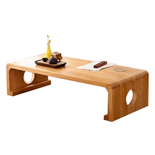 Mesas de centro Madera Sólida Mesa Baja Sala De Estar Pequeña Mesa De Centro Estudio Mesa Pequeña Sala De Estar Balcón Mesa Pequeña Tatami Ventana En La Tabla Japonesa Mesa Baja (Size : 70x40x30cm)