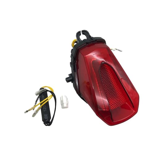 Feu de freinage arrière moto GSXR1000 résolvant l'encombrement via clignotants LED