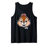Official Disney Merchandise Disney Chip Big Face Chip \'n Dale Chipmunk Trip Matching Débardeur