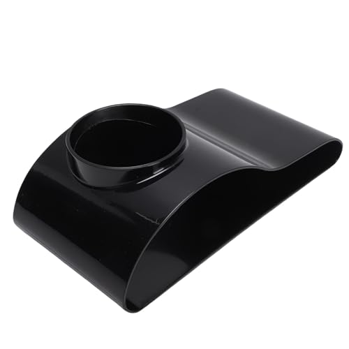 JTLB Aquarium Tunnel Underground Plastic Hideout Cave Fish Shrimp Fish Tank Decoration (Black)