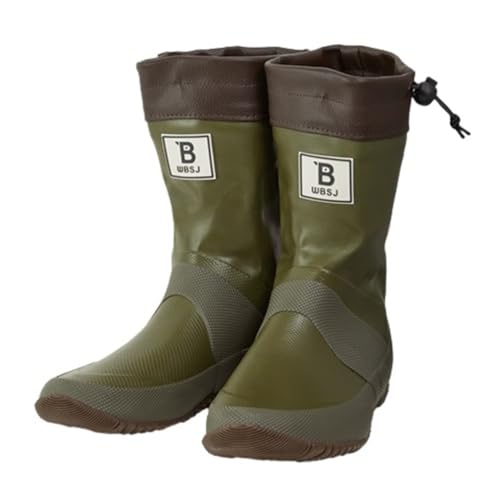 日本野鳥の会 バードウォッチング長靴(ショート丈) 24cm（S） カーキのサムネイル