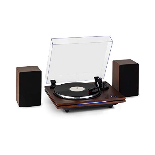Auna Platine Vinyle Bluetooth, Tourne Disque Vinyle USB avec Haut parleur, Tourne-disques Audio Vinyle 33 tours, Chaine… - Les Beatles, Paul McCartney, John Lennon, RIngo Starr, George Harrison Auna Platine Vinyle Bluetooth, Tourne Disque Vinyle USB avec Haut parleur, Tourne-disques Audio Vinyle 33 tours, Chaine…
