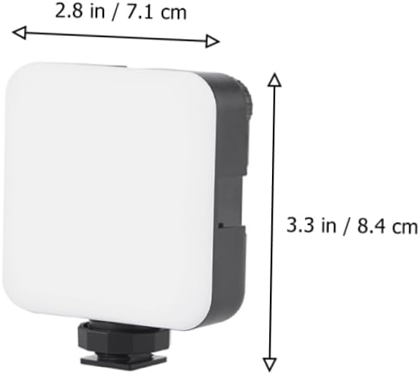 Uonlytech Smartphone Vlog Kit with Adjustable Desktop Tripod Fill Light Microphone Phone Holder for Live Streaming Video Recording and Podcasts Set