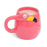Thumbs Up UK Flamingo Fun Novelty Mug -Perfect for...