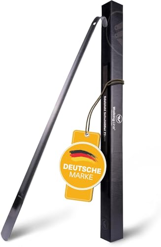 Chausse-pied long en métal pour enfiler ses chaussures sans se baisser