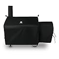 SUPJOYES Grill Cover for Oklahoma Joe's Highland Offset Smoker, Heavy Duty Waterproof Oklahoma Joe Smoker Accessories