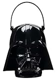Jazwares Star Wars Darth Vader Plastic Treat Bucket - Movie Character Halloween Candy Pail Black Standard