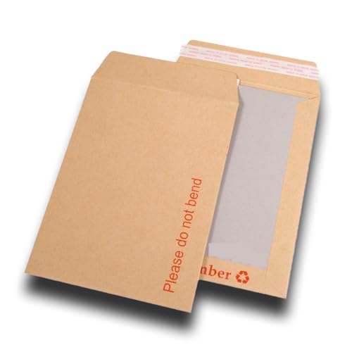 Sobres C4 no doblar con cartón trasero Indigo sobres A4 rígidos para envíos postales ecológicos