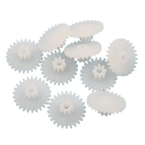 Shaft Pinion 10pcs 0.5 Module 26102A Double Layer Gear 14mm Diameter 2mm Tight Fit Reduction Pinion 26 Teeth 10 Teeth Bilayer Gear Motor Transmission