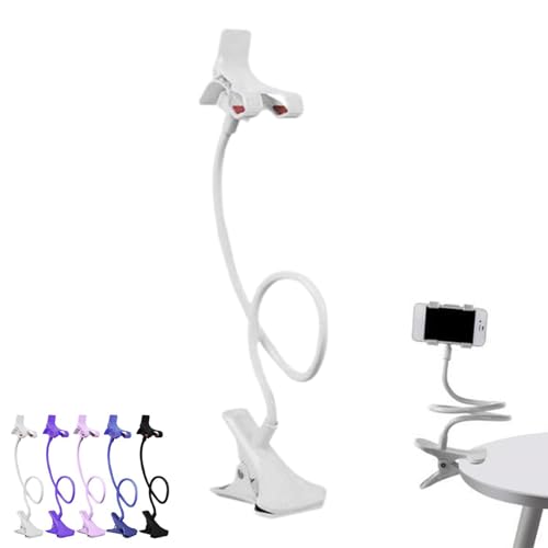 Struttura robusta: realizzato in metallo resistente e ABS di alta qualità, questo supporto flessibile anti-deformazione mantiene la sua forma perfetta per anni. Resiste ai graffis e all'usura quotidiana grazie alla struttura in metallo rinforzato e ai componenti polimerici durevoli.