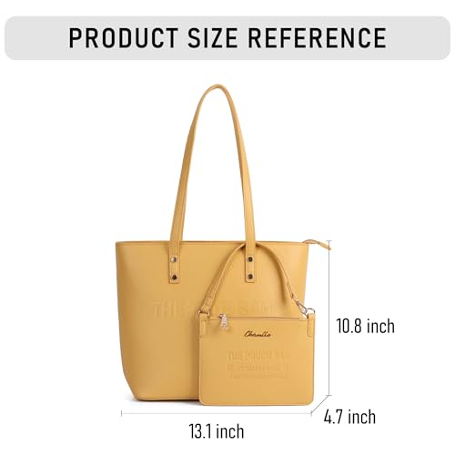 Image of Chinllo Tote Bag for Women, Medium Top Handle Handbags Purse