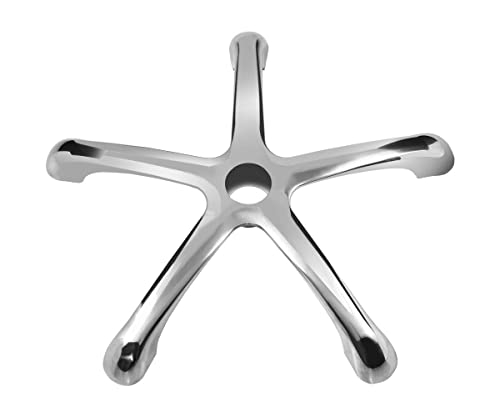 Antlu Chair Base Leg Replacement Parts To Repair Office Swivel Pneumatic Chair Bottom, Heavy Duty Aluminum Metal (20.5 Inches) #TOP15