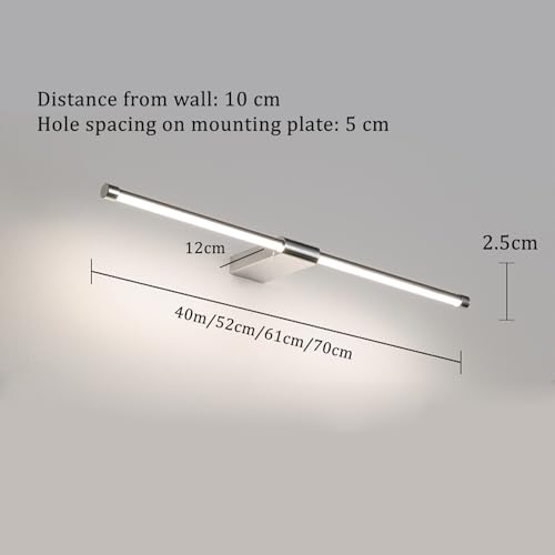 Lámparas de pared espejo baño ideales para maquillaje preciso en el dormitorio 2