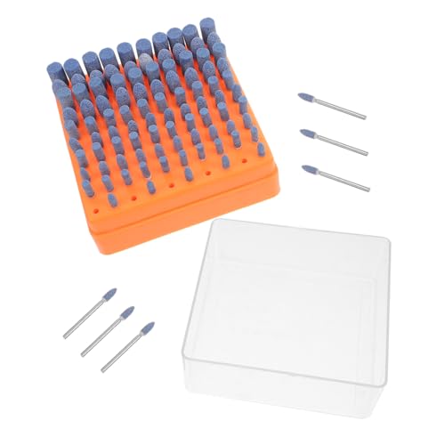 Garneck Zirconium Grinding Bits Set 3mm Ceramic Grinding for Metal Glass Ceramics