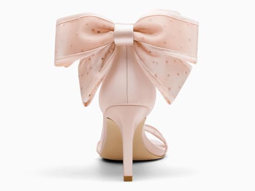 Image of Coutgo Women's Open Toe Ankle Strap High Heel Sandals
