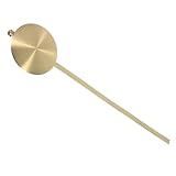 Installazione senza sforzo: il pendolo di ricambio per orologio offre una facile installazione con la maggior parte dei tipi di assemblaggio di orologi da parete, risparmiando tempo sulle attività di riparazione fai-da-te degli orologi e riducendo lo sforzo, pendolo per orologio da hotel, pendolo per orologio da parete